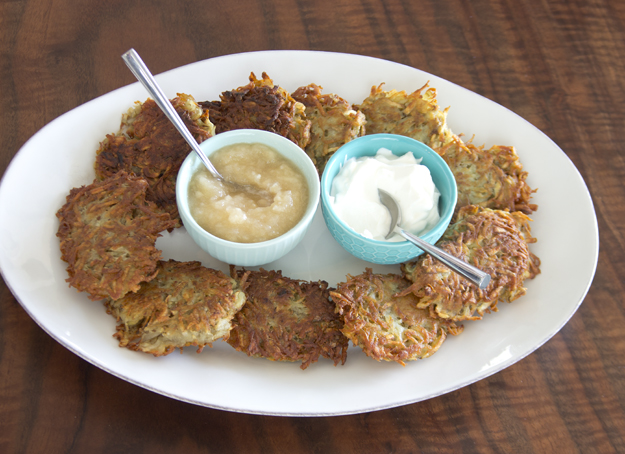 Image result for platter of latkes