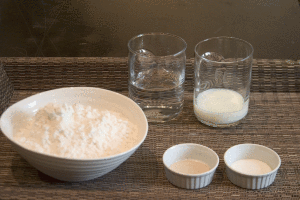 Cook's mise en place