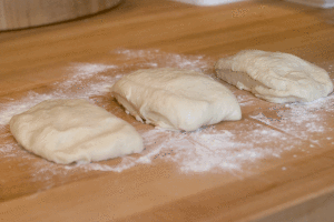 cut-dough-into-3