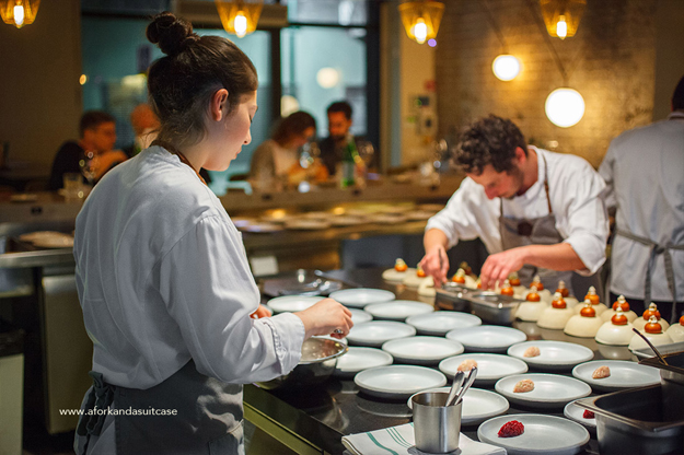 plating Israeli dounuts